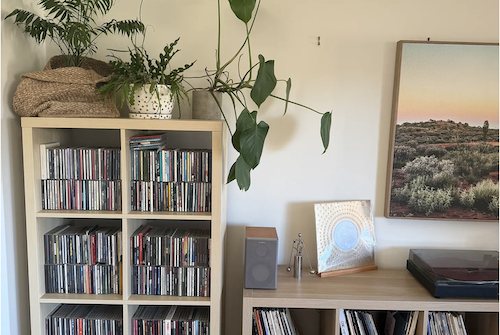 IKSRE's CD and vinyl collection