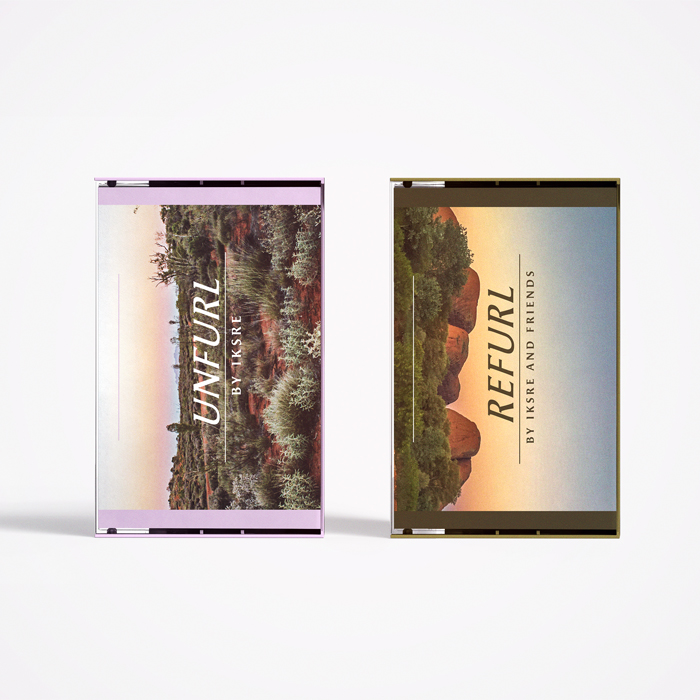 IKSRE's Unfurl on cassette tape.